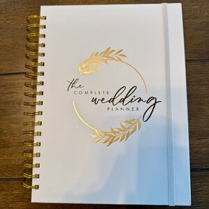 BRAND NEW White and Gold “The Complete Wedding Planner”